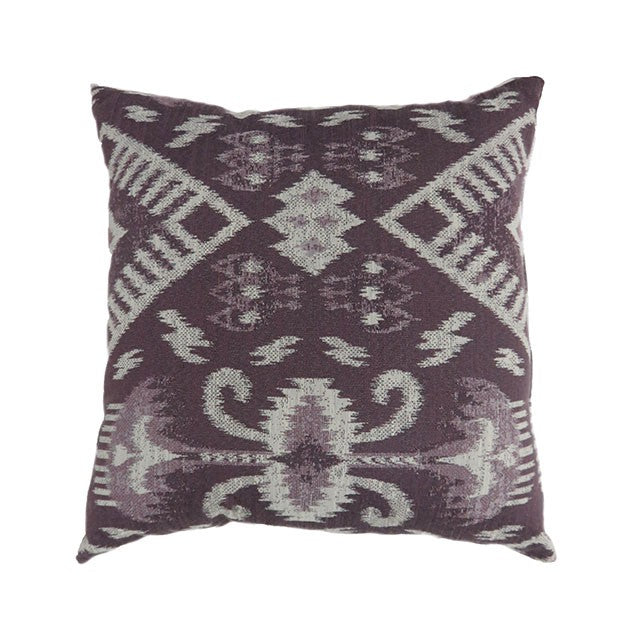 Zena Throw Pillow - Purple