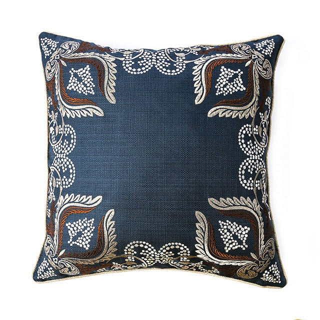Dina Throw Pillow - Navy