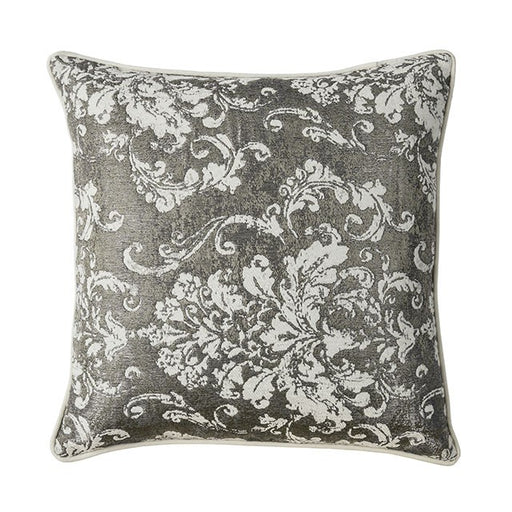 Shary Throw Pillow - Silver/Gray