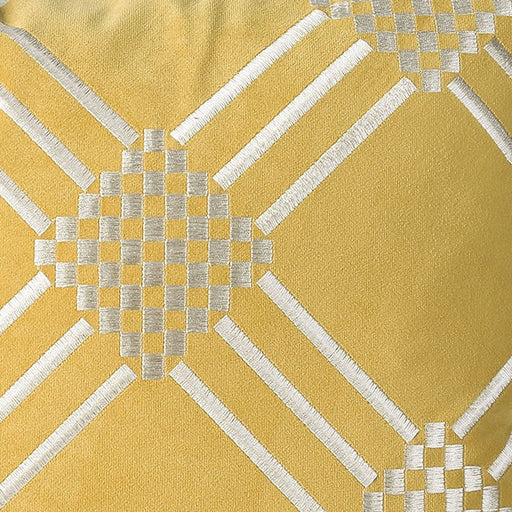 Sam Throw Pillow - Silver/Gold