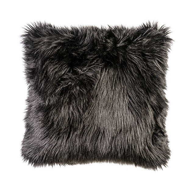 Jet Throw Pillow - Black