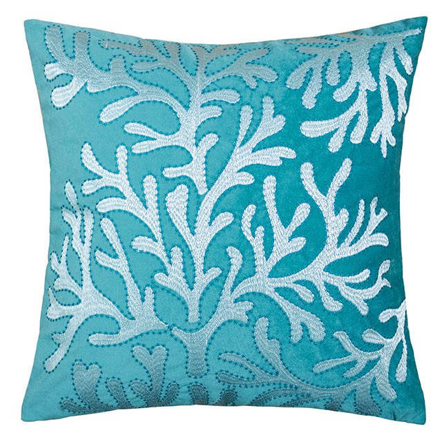 June Accent Pillow - Teal