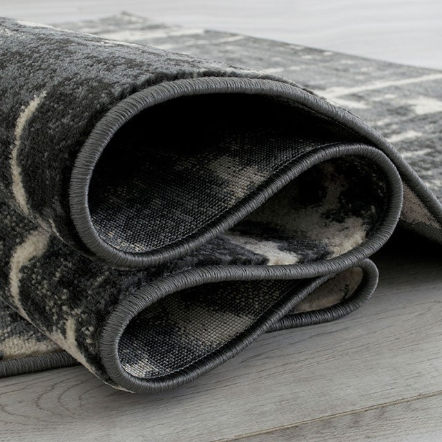 Kozlu Area Rug - Gray/Beige
