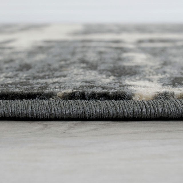 Kozlu Area Rug - Gray/Beige