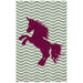 Baron Area Rug - Sage Green/Fuchsia
