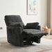 Rogers Power Recliner - Charcoal Gray