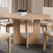 Oberto Round Dining Table - Natural