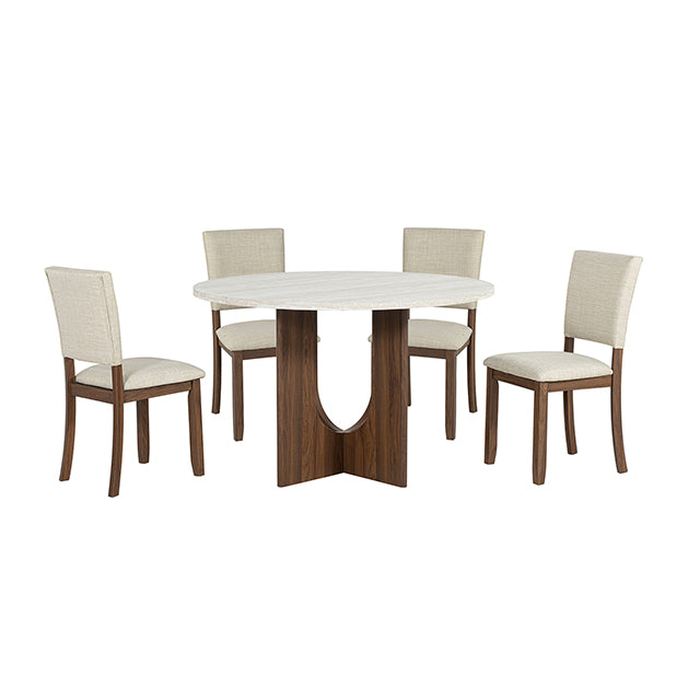 Oberto 5 Pc Dining Table Set