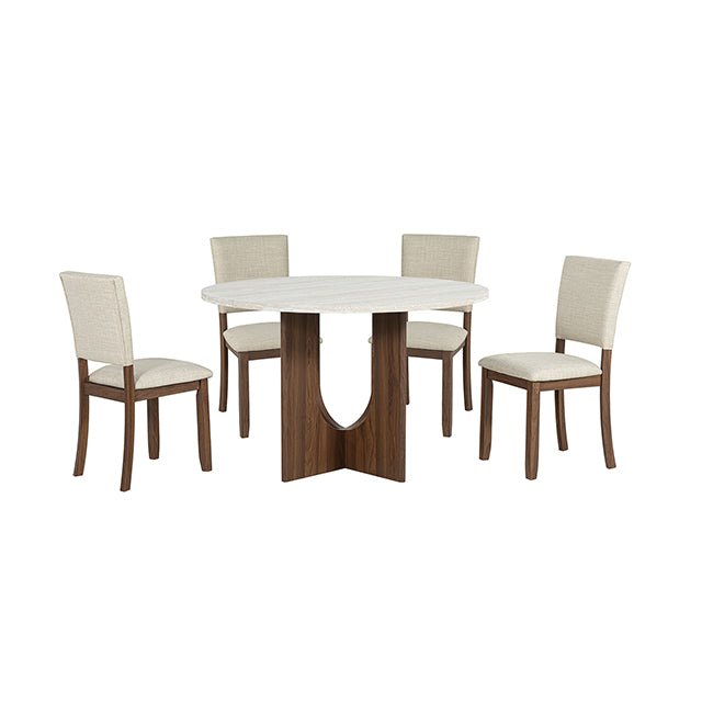 Oberto 5 Pc Dining Table Set