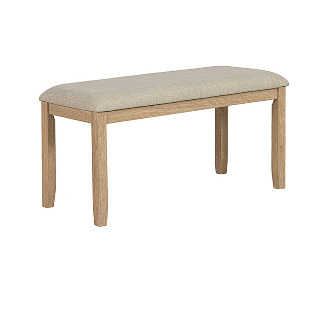 Salvino Dining Bench - Natural