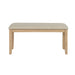 Salvino Dining Bench - Natural