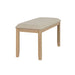 Salvino Dining Bench - Natural
