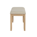 Salvino Dining Bench - Natural