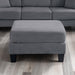 Moretaine Storage Ottomen - Dark Gray