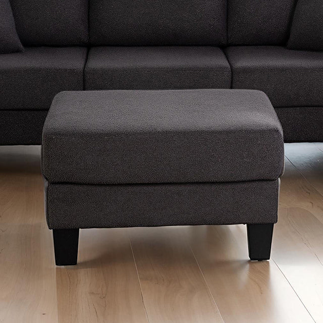 Cinderford Storage Ottomen - Dark Gray