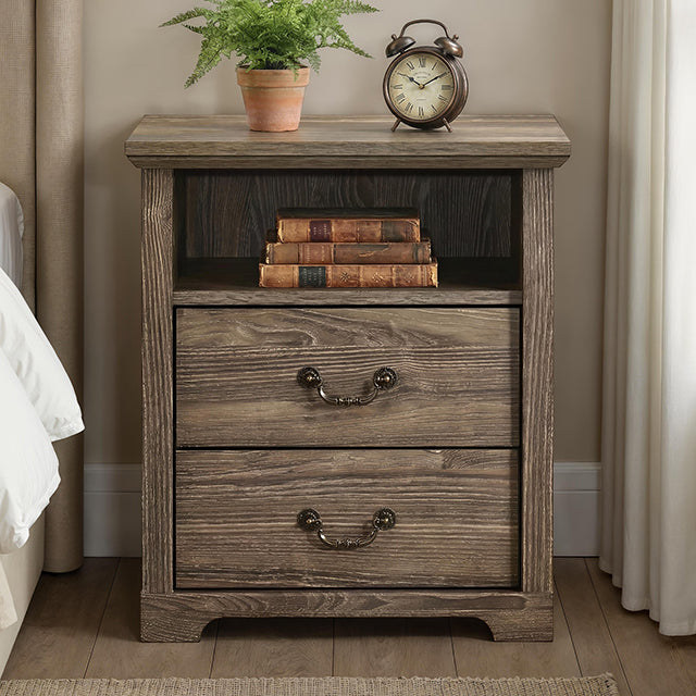 Amble Nightstand - Dark Gray / Nightstand (SL7200DG-N)