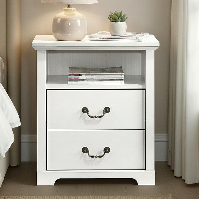 Amble Nightstand - White / Nightstand (SL7200WH-N)