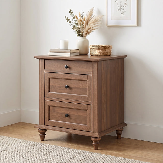 Risor Nightstand - Walnut / Nightstand