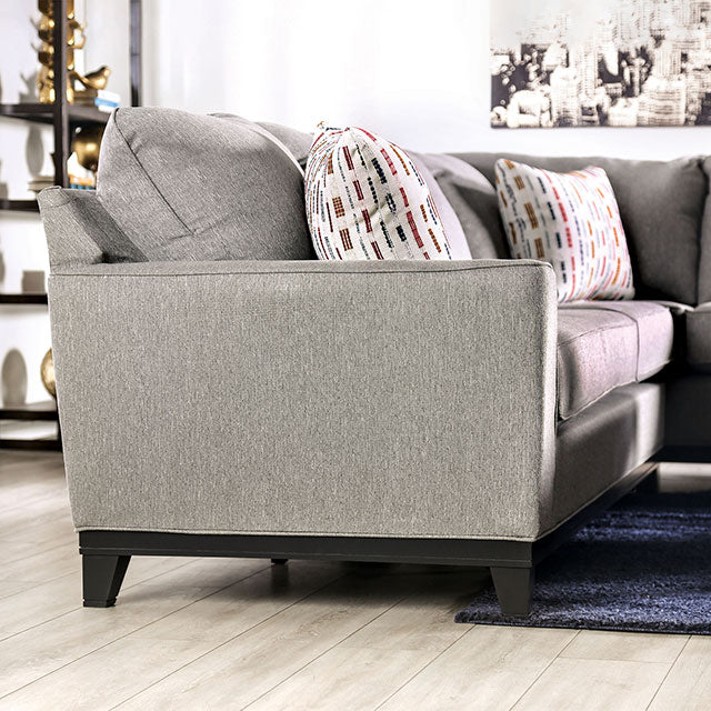 Lantwit Sectional - Light Gray
