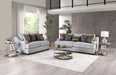 Skyline Sofa - Brown/Light Gray
