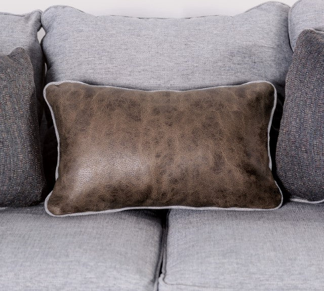 Skyline Sofa - Brown/Light Gray