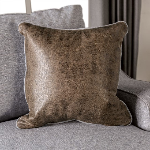 Skyline Sofa - Brown/Light Gray
