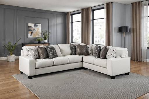 Millburn Sectional - White