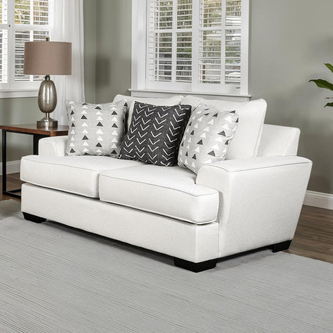 Loveseat Hyde Park con cojines - gris