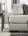 Picotee Sofa - Light Gray/Charcoal