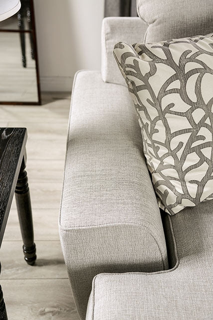 Picotee Sofa - Light Gray/Charcoal