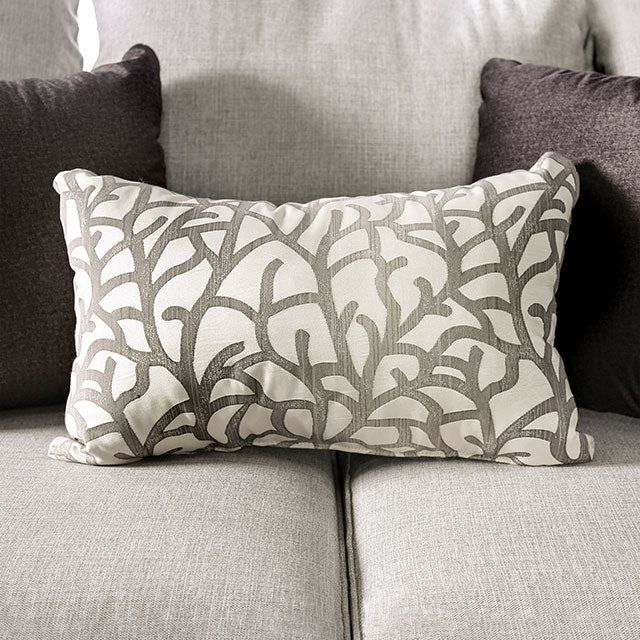 Picotee Sofa - Light Gray/Charcoal