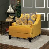 Viscontti Chair - Gold/Gray