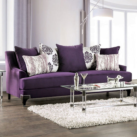 Sisseton Sofa - Purple