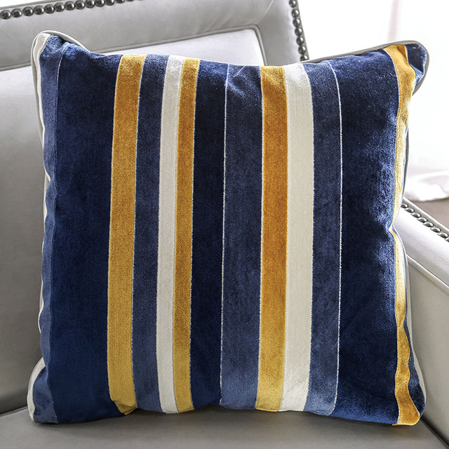 Montecelio Sofa - Light Gray/Navy