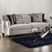 Montecelio Sofa - Light Gray/Navy