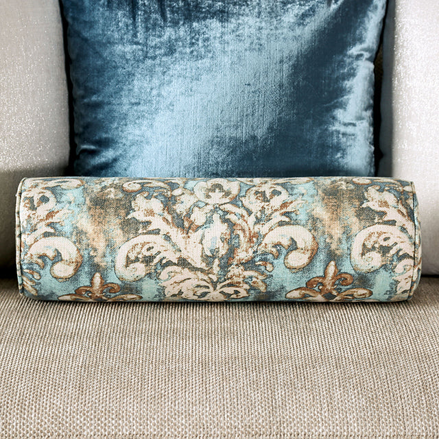 Catarina Loveseat - Beige/Teal