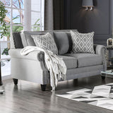 Giovanni Love Seat - Gray