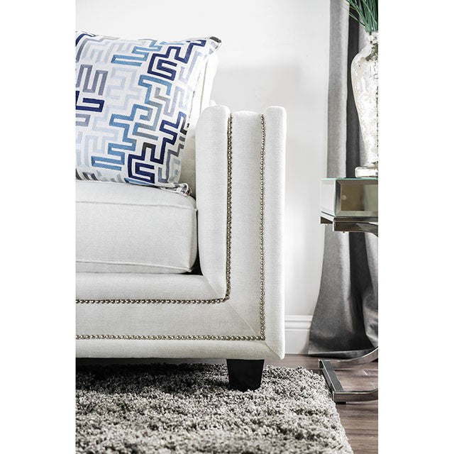 Ilse Sofa - Off-White/Blue