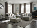 Elmhurst U-shaped Sectional - Charcoal