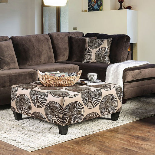 Bonaventura Sectional - Brown