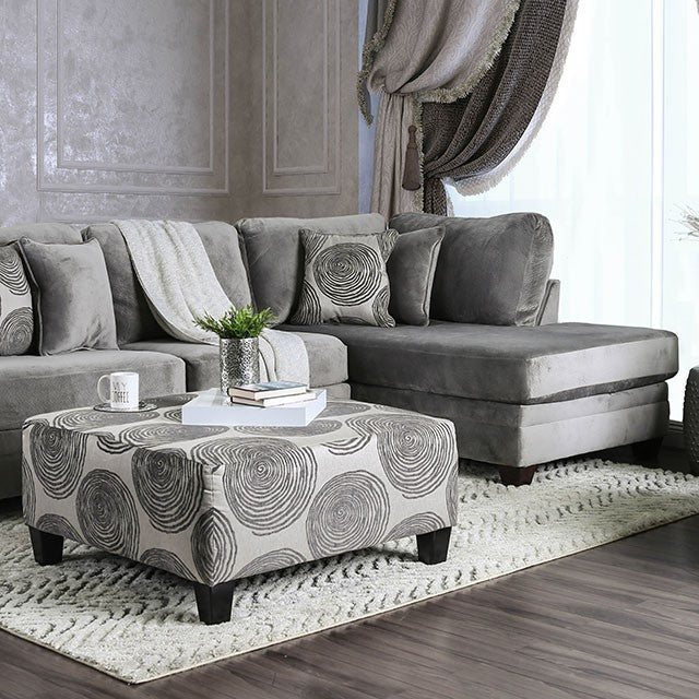 Bonaventura Sectional - Gray