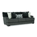 Loughlin Sofa - Gun Metal