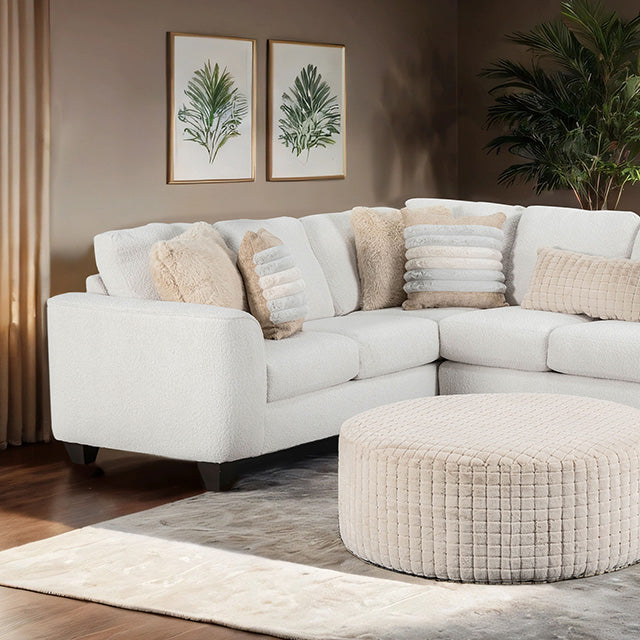 Iroquois Sectional - Cream/Tan