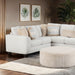 Iroquois Sectional - Cream/Tan