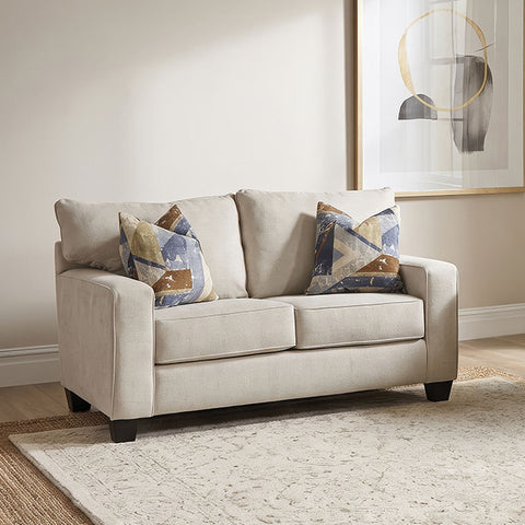 Loveseat Harrow - beige lino