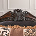Jamael Love Seat - Brown/Espresso