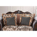 Jamael Love Seat - Brown/Espresso