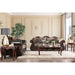 Jamael Love Seat - Brown/Espresso