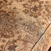 Nicanor Sofa - Tan/Gold