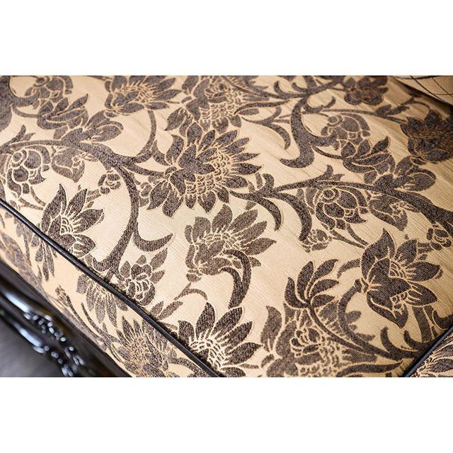 Quirino Sofa - Dark Brown/Tan